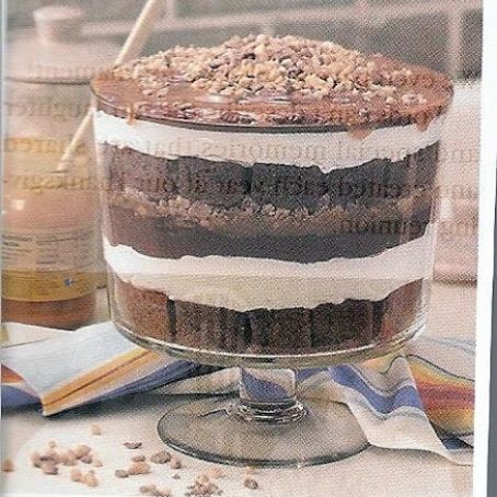 Caramel Chocolate Trifle