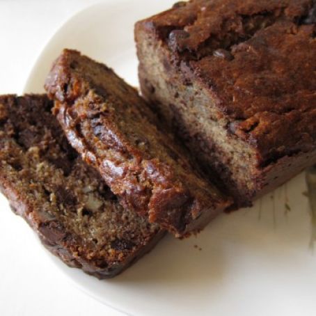Banana Espresso Chocolate Chip Bread