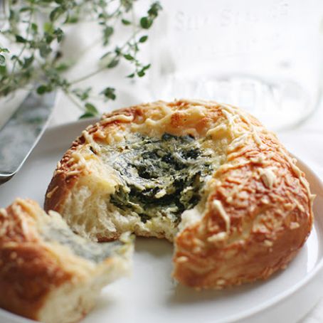 Cheese Filled  Brioche Rolls