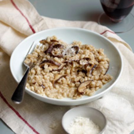 Mushroom Orzotto