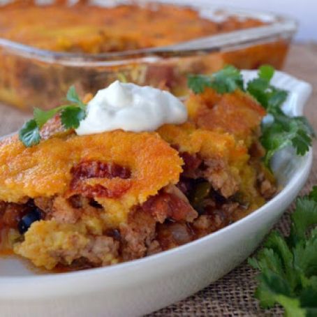 Gobbled Up Turkey Tamale Pie