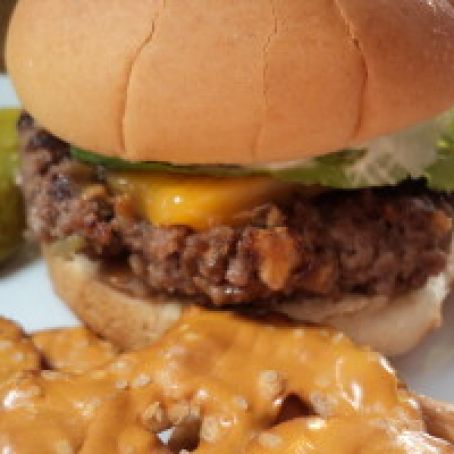 Beer and Pretzel Burgers