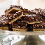 Chocolate-Pecan Pie Bars