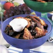Chocolate Croissant Pudding (Crock Pot)