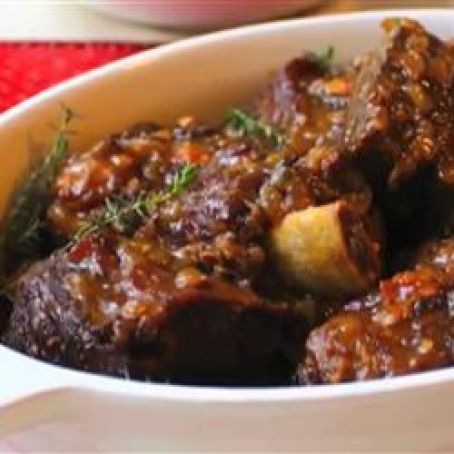 Sherry Braised Beef Short Ribs