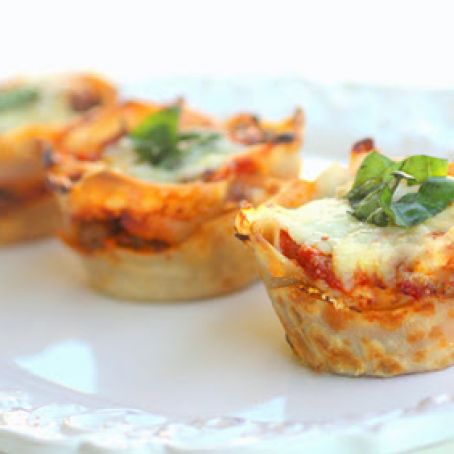 Lasagna Cupcakes