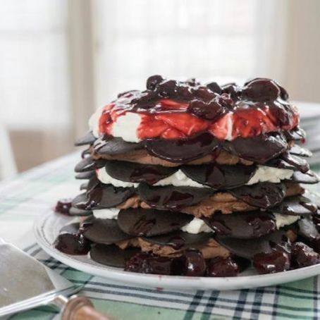 Icebox Cake - Chocolate Cherry 