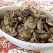 Steakhouse Sautéed Mushrooms