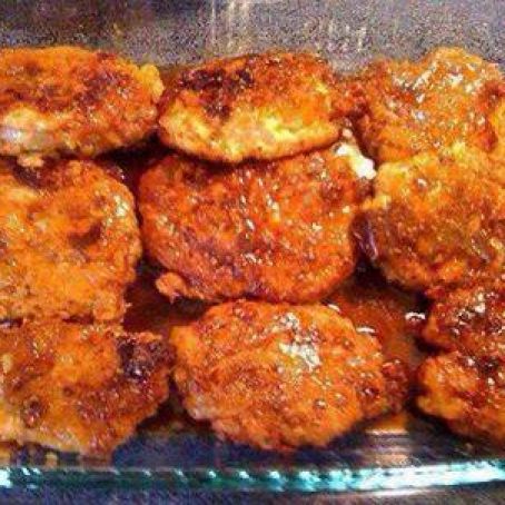 Crunchy Honey Garlic Pork Chops or Chicken