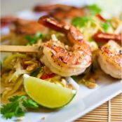 Green Mango and Grilled Shrimp Salad