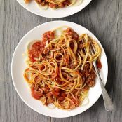 Linguini with Red Clam Sauce