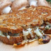 Mushroom Grilled Cheese Sandwich