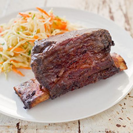 Grill-Roasted Beef Short Ribs