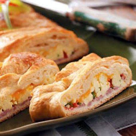 Scrambled Egg Brunch Bread Recipe