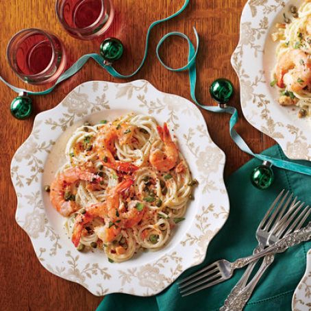 Creamy Shrimp Piccata