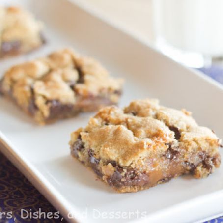 Biscoff Caramel Cookie Bars