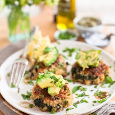 QUINOA + KALE PATTIES