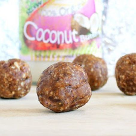 2 Ingredient Coconut Cookie Dough Balls!