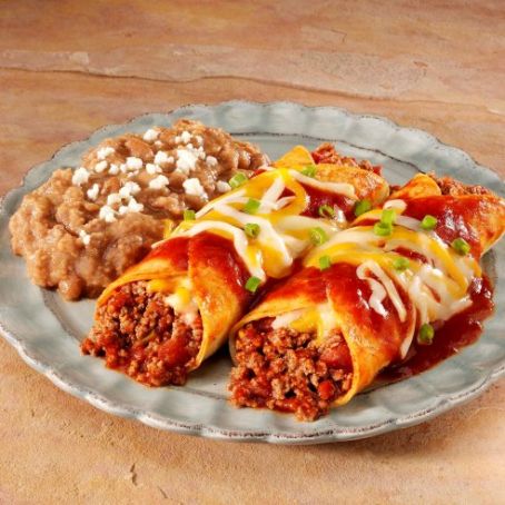 BEEF ENCHILADAS