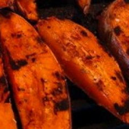 Spicy Grilled Sweet Potatoes