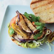 Grilled Eggplant Tortas