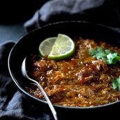 SLOW COOKER COLORADO GREEN CHILI