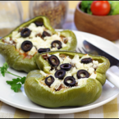 Deep Dish Bell Pepper Pizza