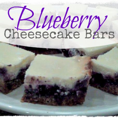 Blueberry Cheesecake Bars