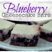 Blueberry Cheesecake Bars