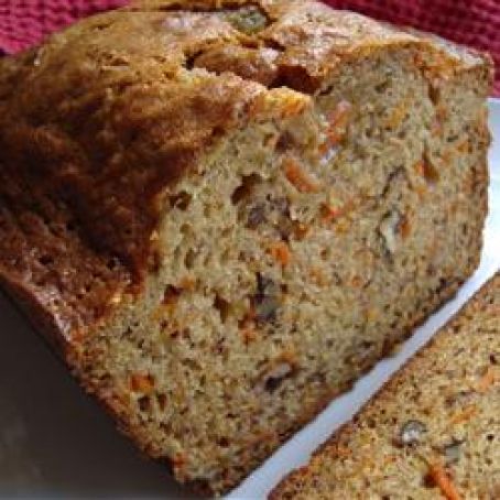 Whole Wheat Carrot Banana Bread