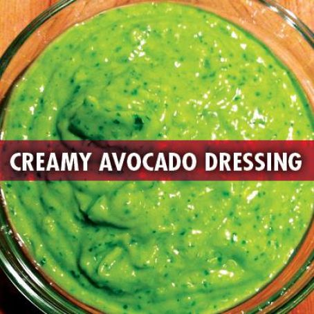 Creamy Avocado Dressing