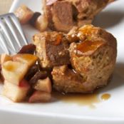 GF - Pumpkin French Toast Cups with Maple Braised Apples