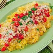 Spaghetti Squash with Roasted Tomatoes