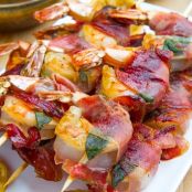 Shrimp Saltimbocca