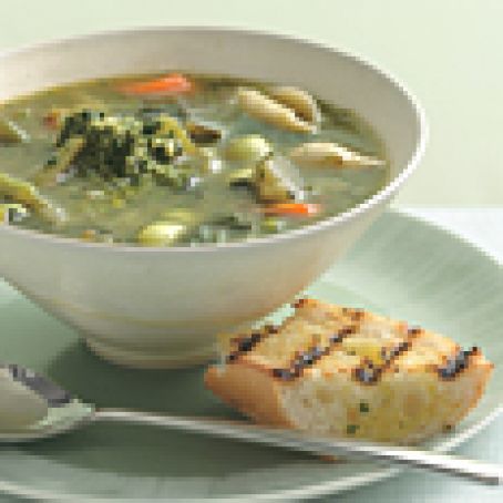 Provençal Vegetable Soup (Soupe au Pistou)