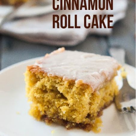 Gluten Free Cinnamon Roll Cake