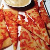 Roasted Garlic-Asiago Dip with Homemade Crackers