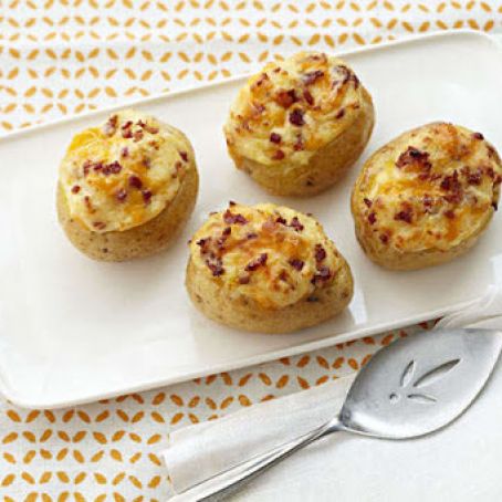 Make-Ahead All-Dressed Baked Potatoes