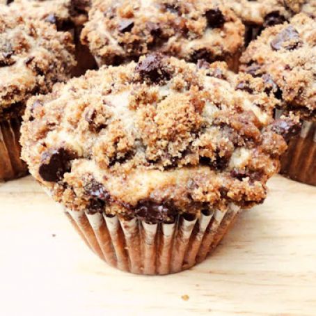 Chocolate Chip Crumb Muffins
