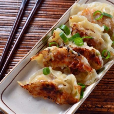 Spicy Sesame Chicken Potstickers