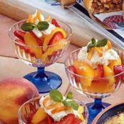Strawberry Peach Cups