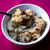 Quinoa with Feta, Walnuts and dried Cranberries