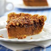 Praline Pumpkin Pie
