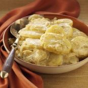 Au Gratin Potatoes with Green Chiles