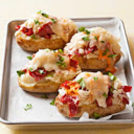Rachael Ray's Reuben-Stuffed Mini Potatoes