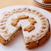 Banana Cream Carousel Icebox Cake