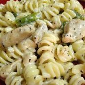 Basil Chicken and Pasta