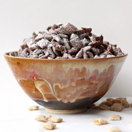 snack - peanut butter chocolate rice chex