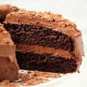 THE BEST VEGAN CHOCOLATE CAKE