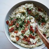 Mashed Potatoes with Bacon and Mustard